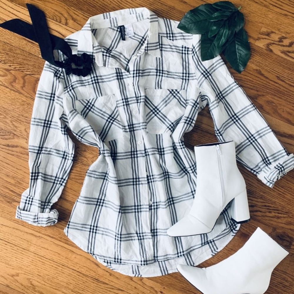 H&M Plaid Flannel Shirt